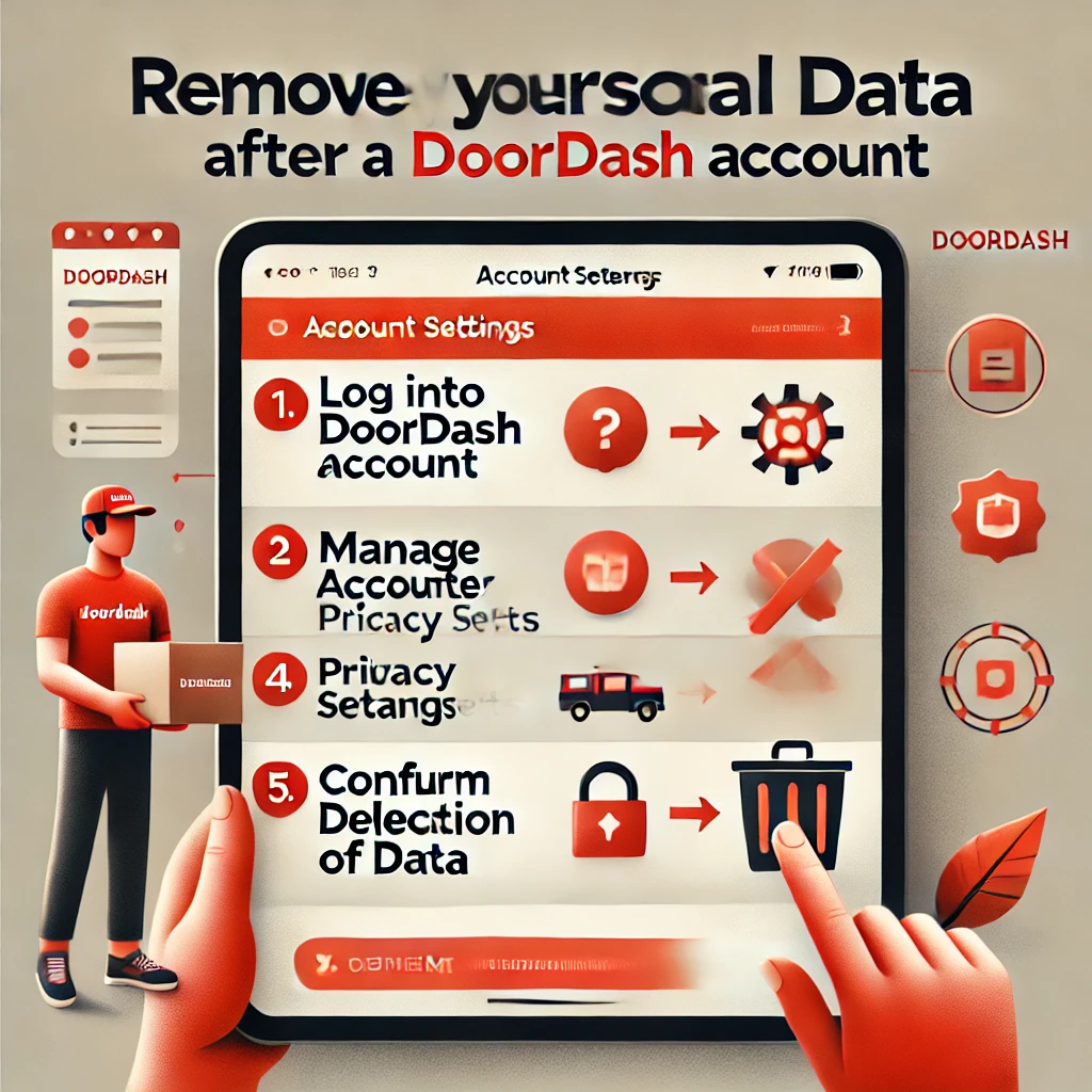 How to Remove Personal Data After Canceling DoorDash