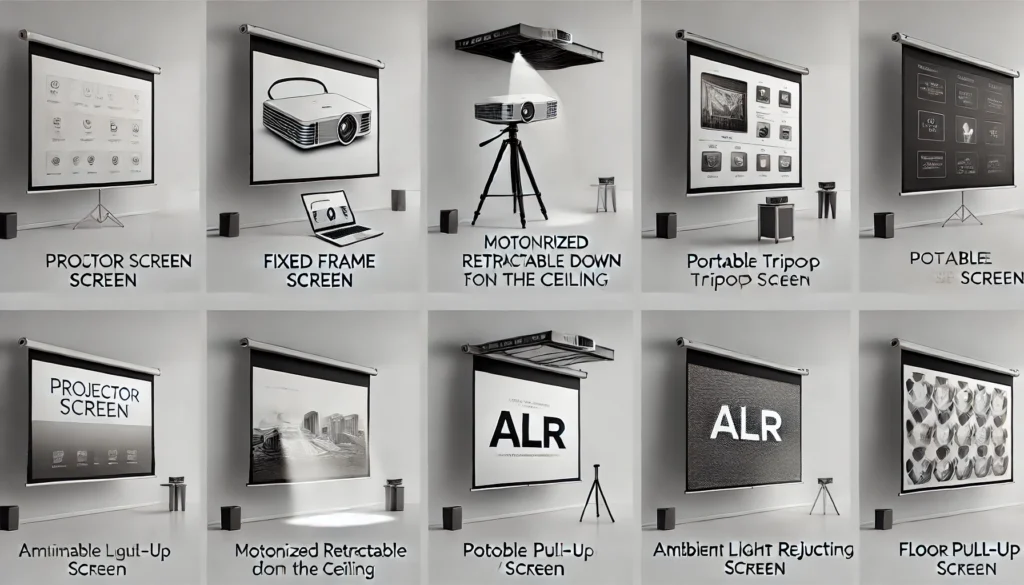 Types of Projector Screens