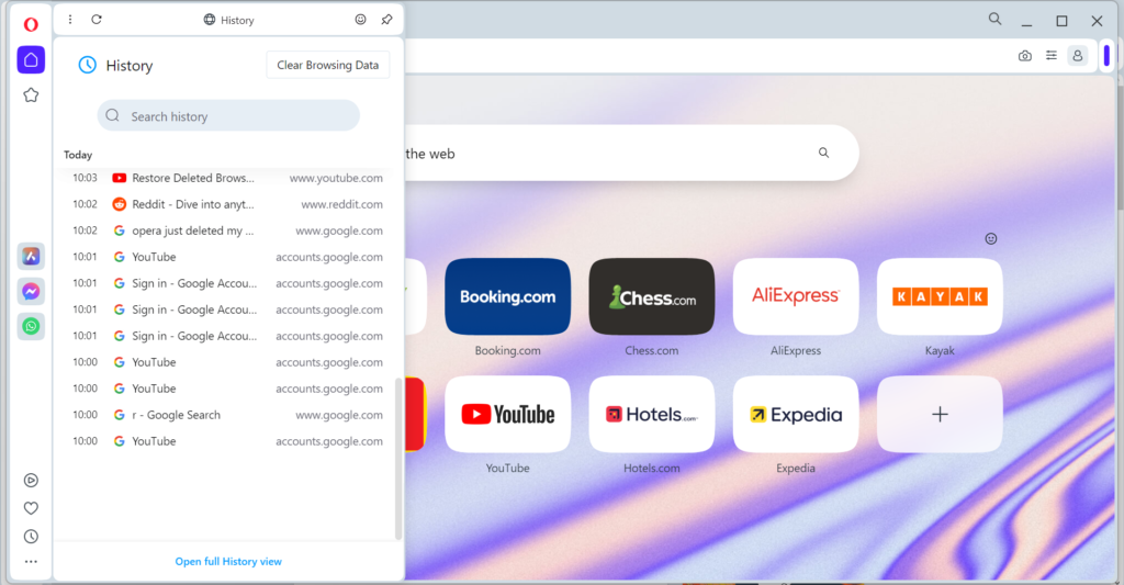 How to See Copy and Paste History on Opera Browser